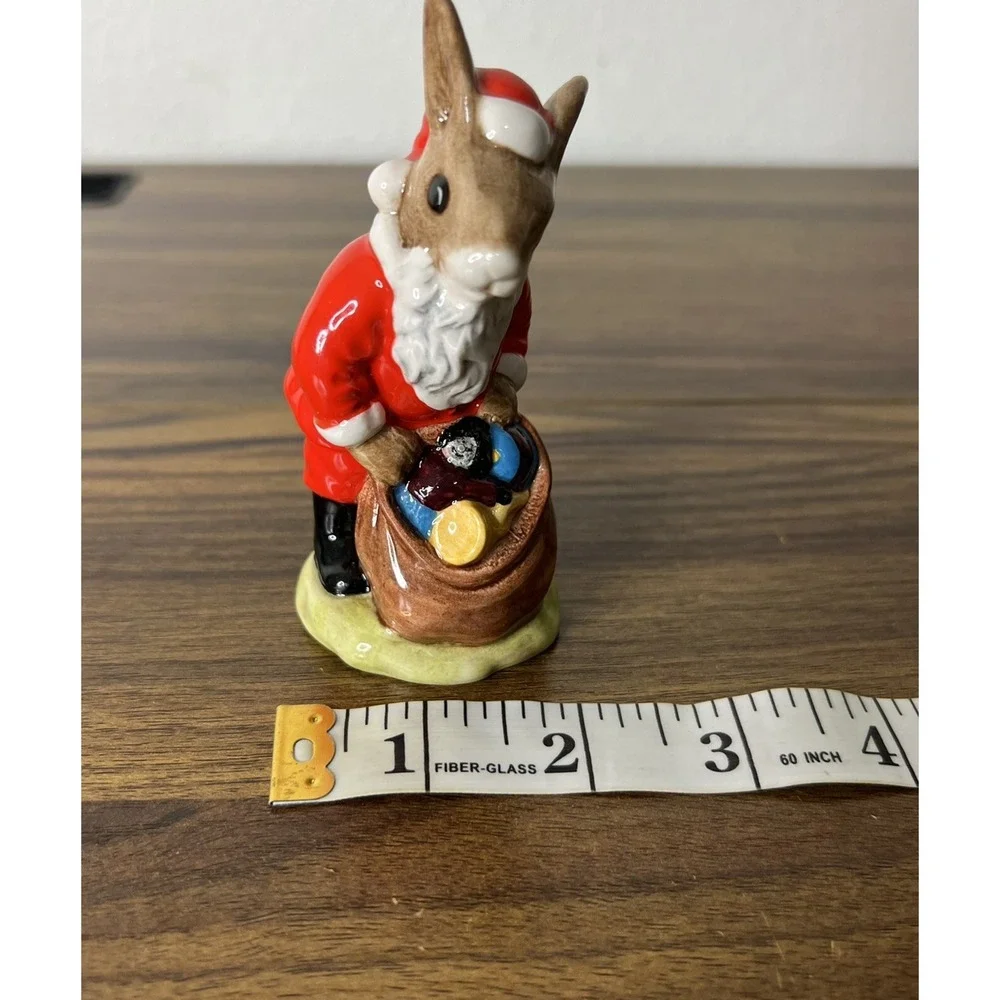 Vintage 1981 Santa Bunnykins Royal Doulton Christmas Rare tableware ltd